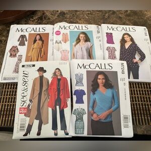 -5 mix sewing patterns bundle #3